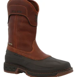 Women Georgia Men's Carbo-Tec LTR 11" Soft Toe WP Wellington Work Boot GB00470