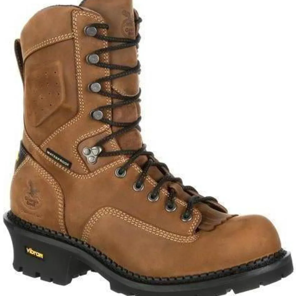 Women Georgia Men's Comfort Core 9" Logger Work Boot GB00096