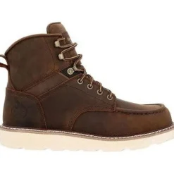 Women Georgia Men's Core 37 6" Soft Toe Slip Resist Work Boot - - GB00667
