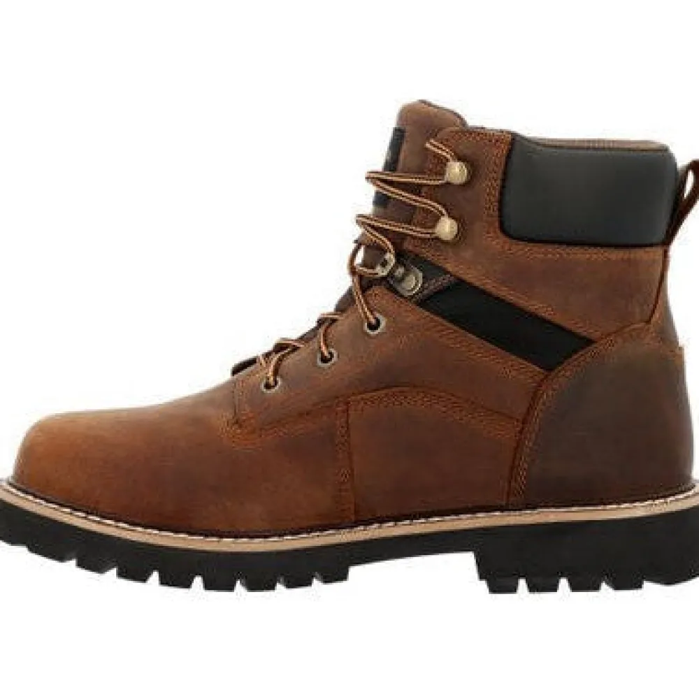 Georgia Men's Core 37 6" Steel Toe WP Work Boot -- GB00636