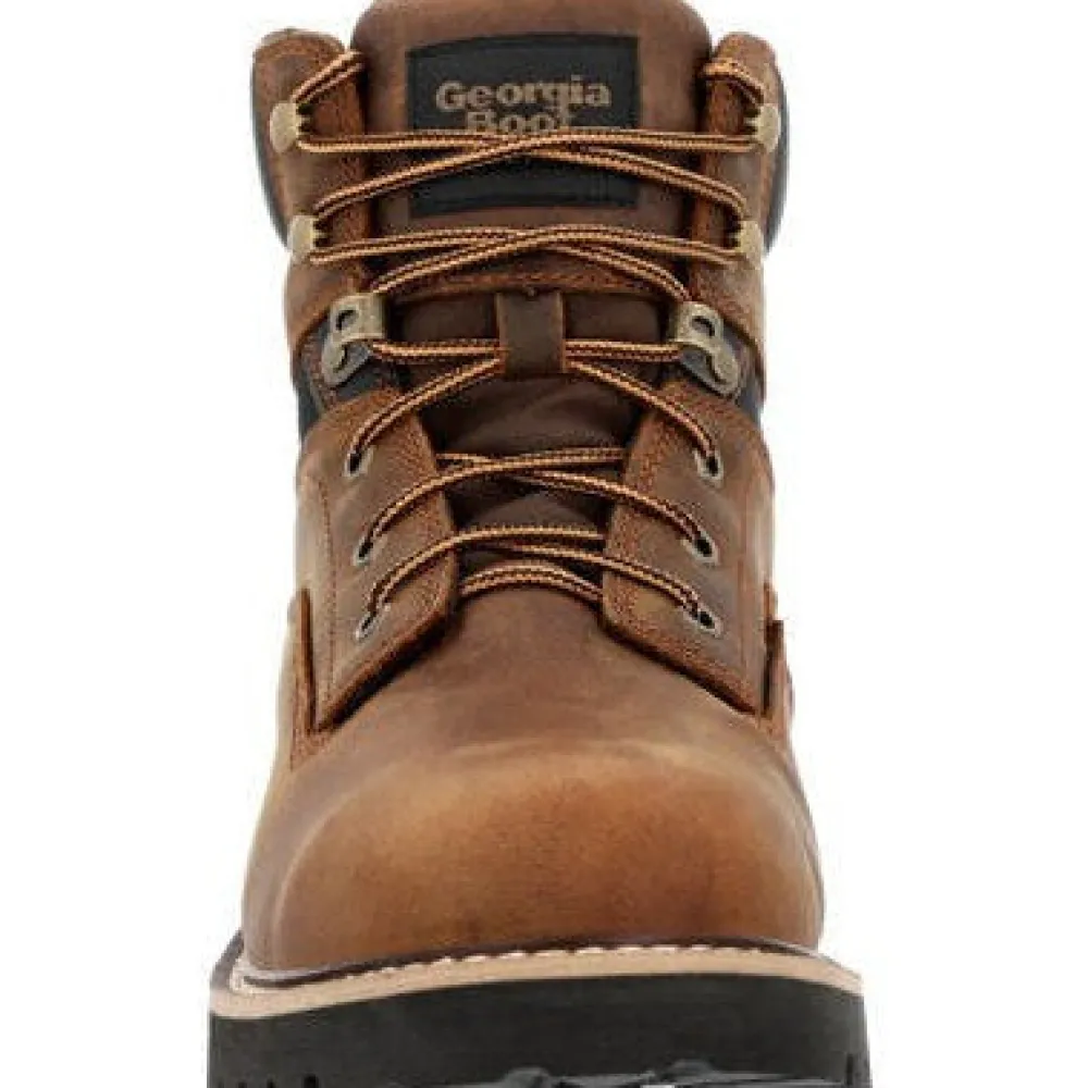 Georgia Men's Core 37 6" Steel Toe WP Work Boot -- GB00636