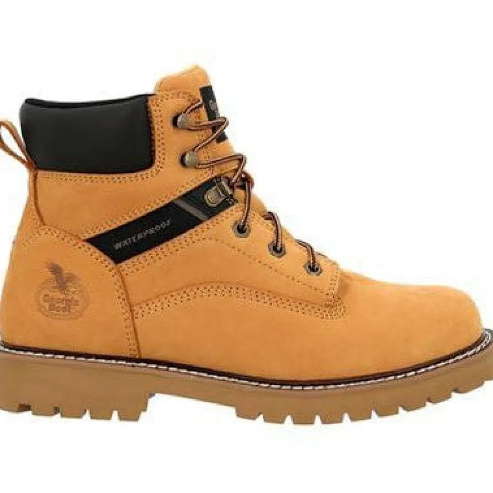 Georgia Men's Core 37 6" Steel Toe WP Lace-Up Work Boot - GB00673