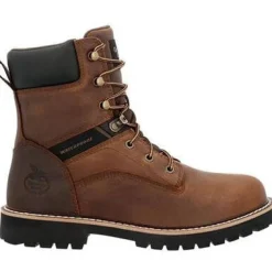 Georgia Men's Core 37 8" Steel Toe WP Lace-Up Work Boot- - GB00674
