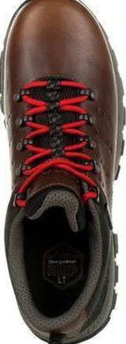 Georgia Men's Eagle Trail Soft Toe WP Oxford Work Shoe - - GB00398