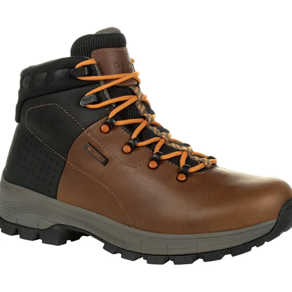 Women Georgia Men's Eagle Trail 6" Soft Toe WP Hiker Work Boot - - GB00402