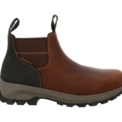 Georgia Men's Eagle Trail 5" Soft Toe WP Chelsea Boot- - GB00478