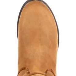 Women Georgia Men's Farm And Ranch Wellington Wedge Work Boot - - G4432
