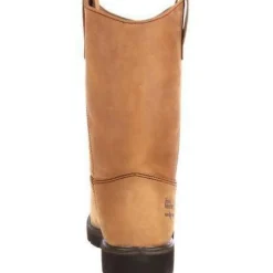 Women Georgia Men's Farm And Ranch Wellington Wedge Work Boot - - G4432