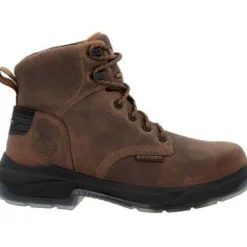 Georgia Men's Flxpoint Ultra 6" Soft Toe WP Work Boot- Black/- GB00551
