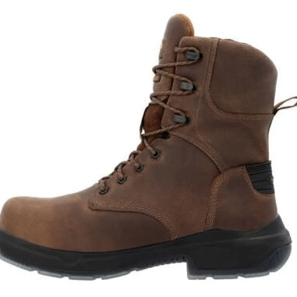 Georgia Men's Flxpoint Ultra 8" WP Comp Toe Work Boot -- GB00554