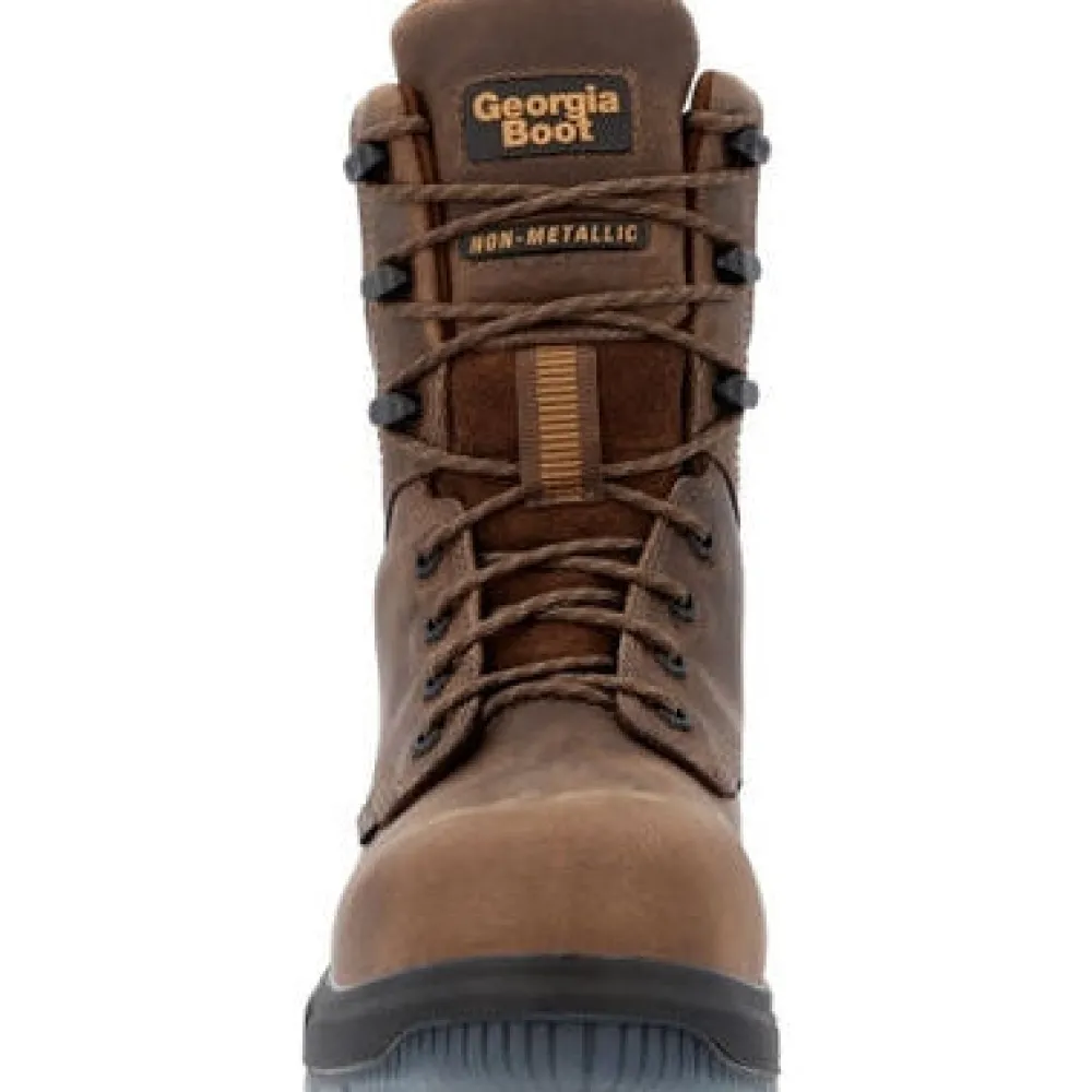 Georgia Men's Flxpoint Ultra 8" WP Comp Toe Work Boot -- GB00554