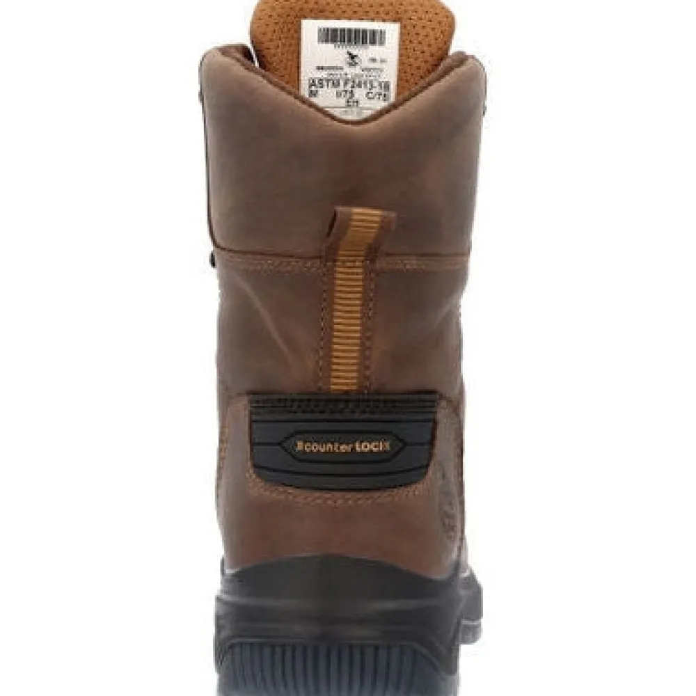 Georgia Men's Flxpoint Ultra 8" WP Comp Toe Work Boot -- GB00554