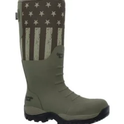 Georgia Men's Gbr Rubber 16" WP Pull On Work Boot -- GB00559