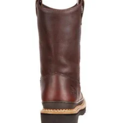 Women Georgia Men's Giant Steel Toe Pul-On Work Boots - - G4374
