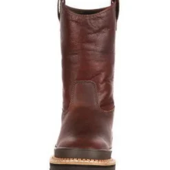 Women Georgia Men's Giant Steel Toe Pul-On Work Boots - - G4374