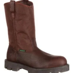 Women Georgia Men's Homeland Stl Toe WP Wellington Work Boot - - G111