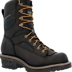 Women Georgia Men's Ltx Logger 9" Comp Toe WP Work Boot -- GB00619
