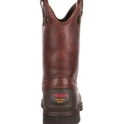 Women Georgia Men's Muddog Steel Toe Wellington WP Work Boot - - G5655