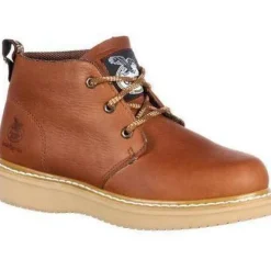 Women Georgia Men's Wedge Chukka Wedge Work Boot - - GB1222
