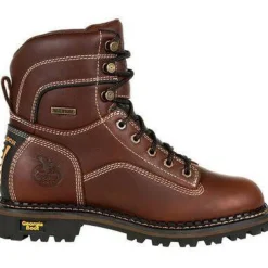 Women Georgia Women's AMP LT Logger Alloy Toe WP Work Boot - - GB00428