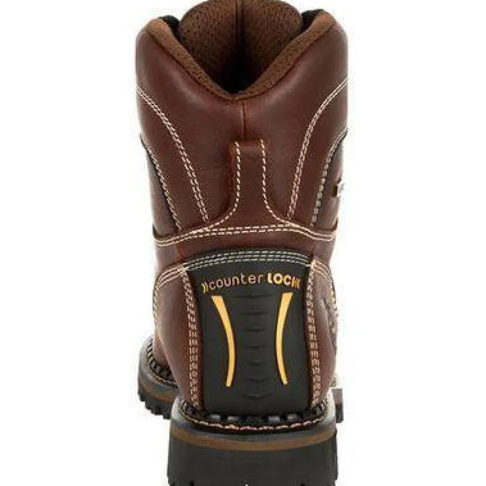 Women Georgia Women's AMP LT Logger Alloy Toe WP Work Boot - - GB00428