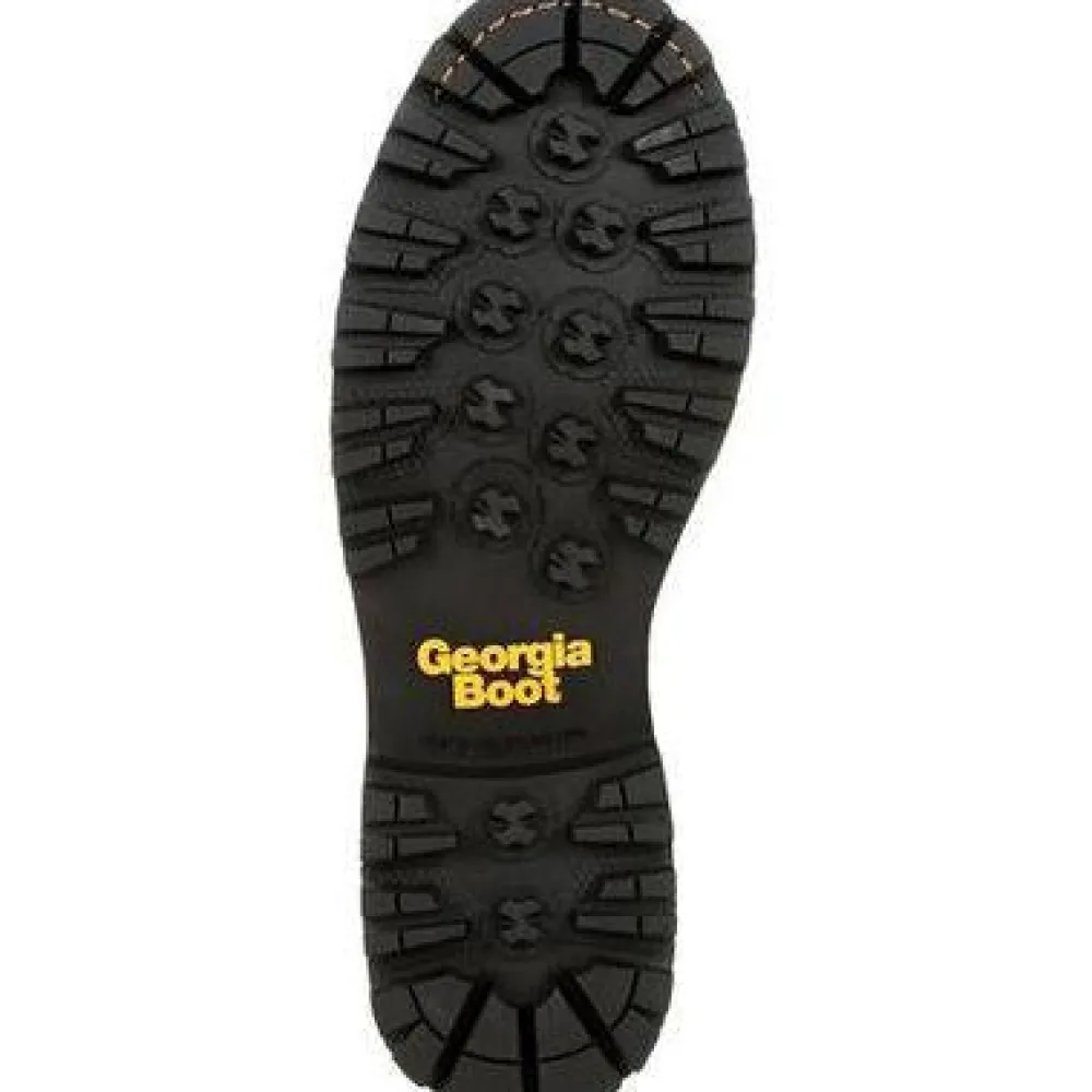 Women Georgia Women's AMP LT Logger Alloy Toe WP Work Boot - - GB00428