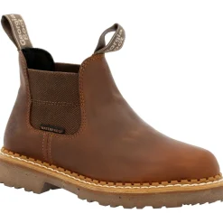 Women Georgia Women's Giant Revamp 5" WP Pull-On Chelsea Boot - GB00432