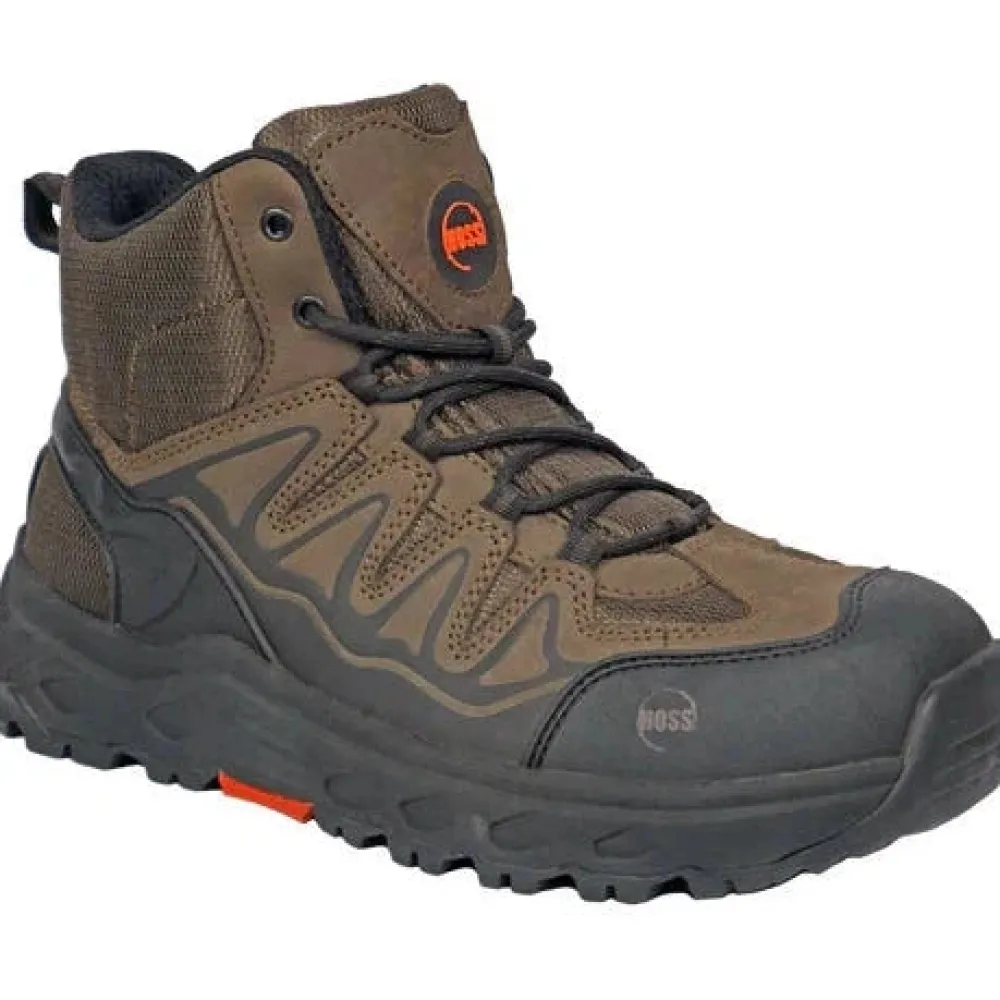 Hoss Men's Eric Hi Aluminum Toe Slip Resist Work Shoe - 50239
