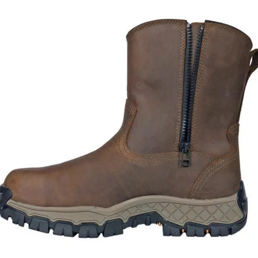 Women Hoss Men's Recon Composite Toe WP Slip Resistant Wellington Work Boot - 84012