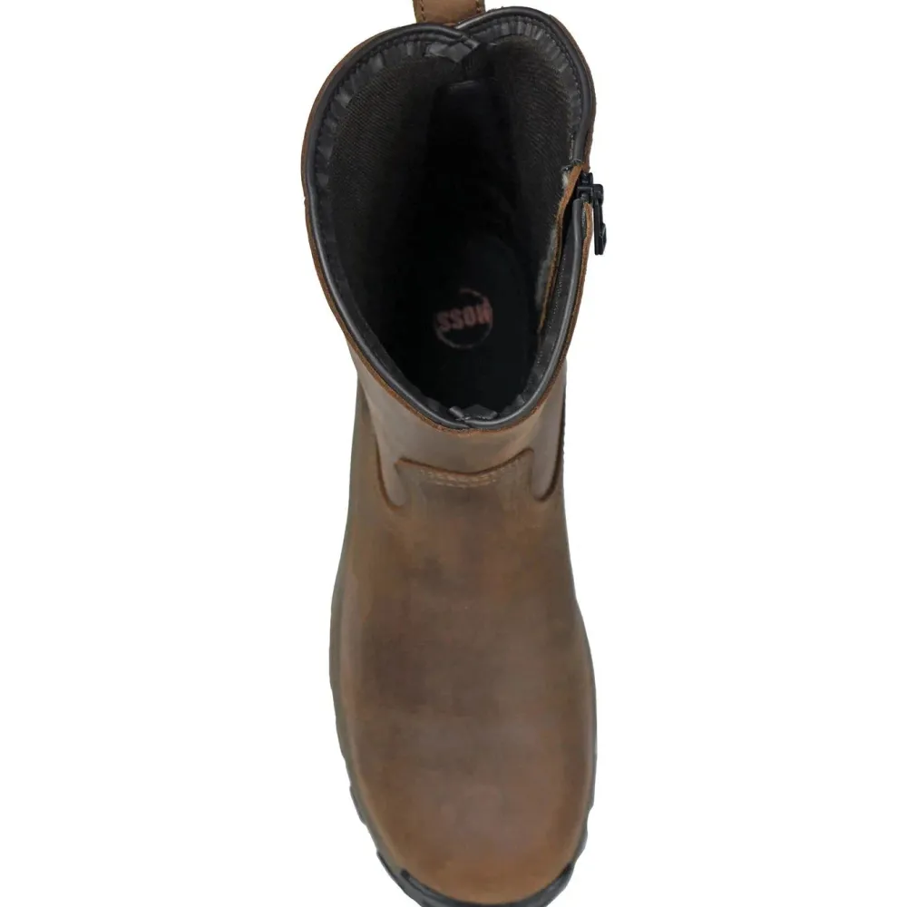 Women Hoss Men's Recon Composite Toe WP Slip Resistant Wellington Work Boot - 84012