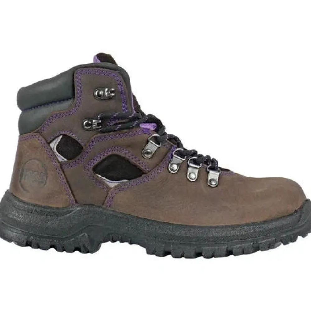 Hoss Women's Lily 6" Steel Toe Waterproof Slip Resistant Boot - 70423