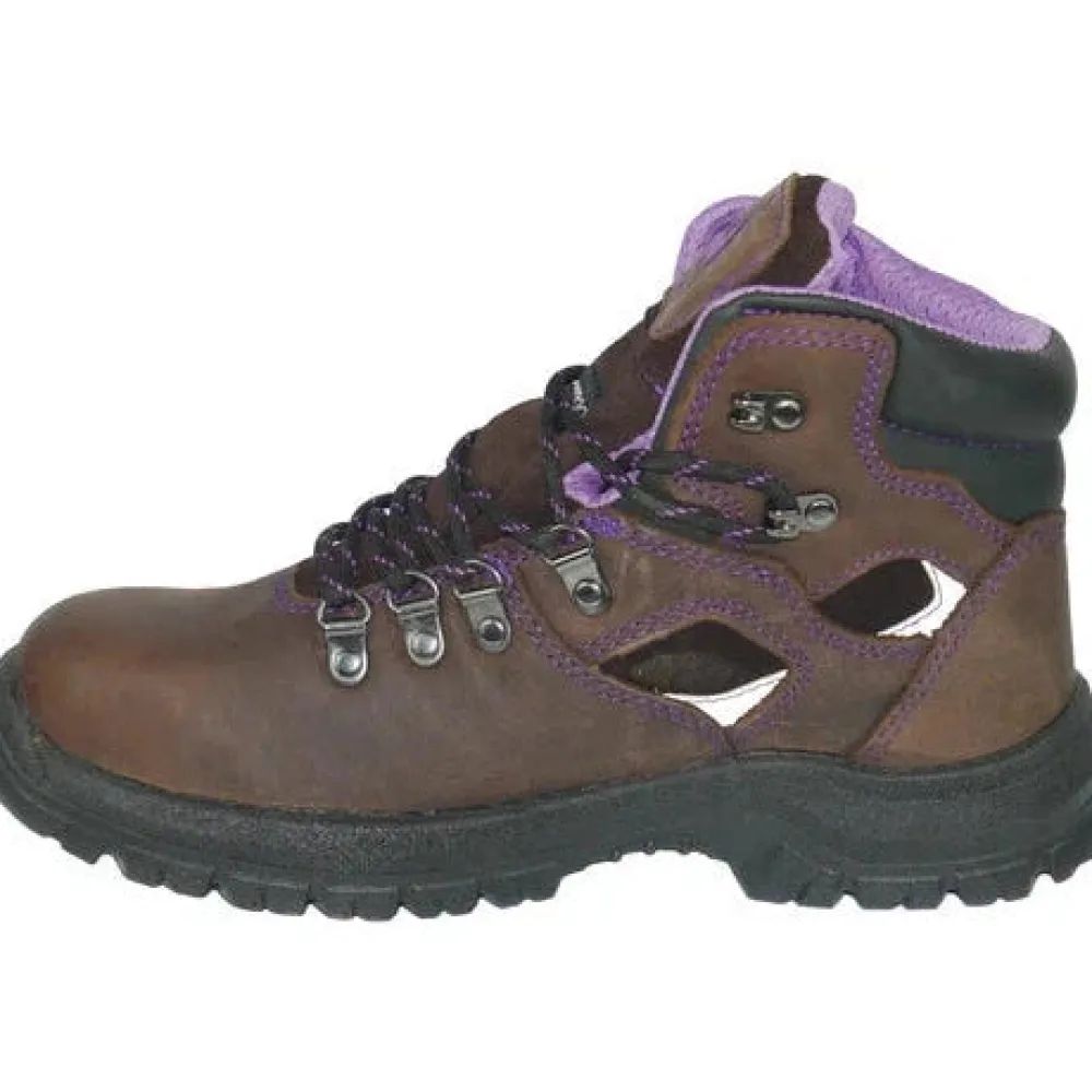 Hoss Women's Lily 6" Steel Toe Waterproof Slip Resistant Boot - 70423