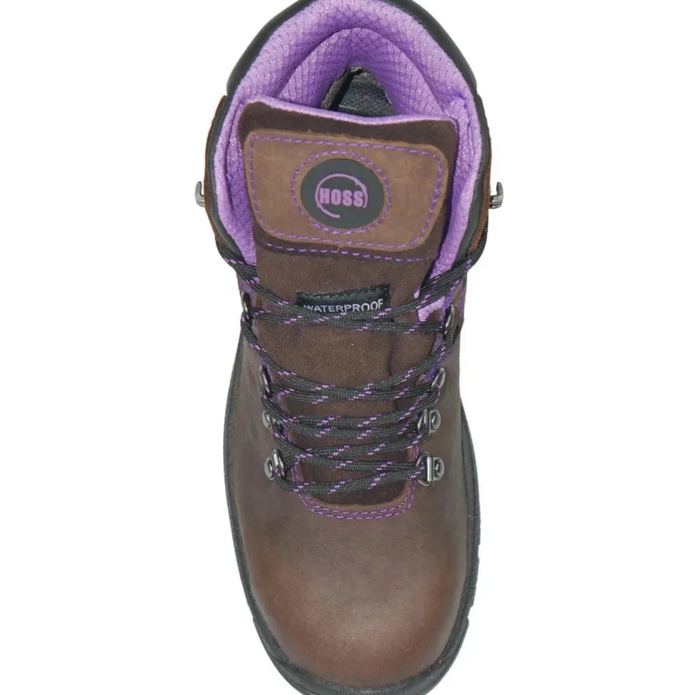 Hoss Women's Lily 6" Steel Toe Waterproof Slip Resistant Boot - 70423