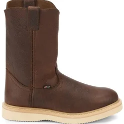 Justin Men's Axe 10" Soft Toe Wedge Western Work Boot -- WK4908