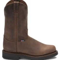 Justin Men's Balusters 11" Slip Resistant Western Work Boot -- 4444
