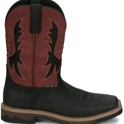 Women Justin Men's Bolt 11" Comp Toe Western Work Boot -- SE4117