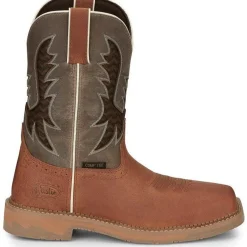 Justin Men's Bolt 11" Nano Comp Toe Western Work Boot -- SE4111