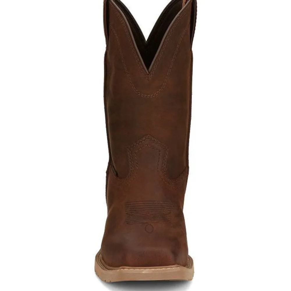 Justin Men's Buster 11" Steel WP Western Work Boot -- SE3101