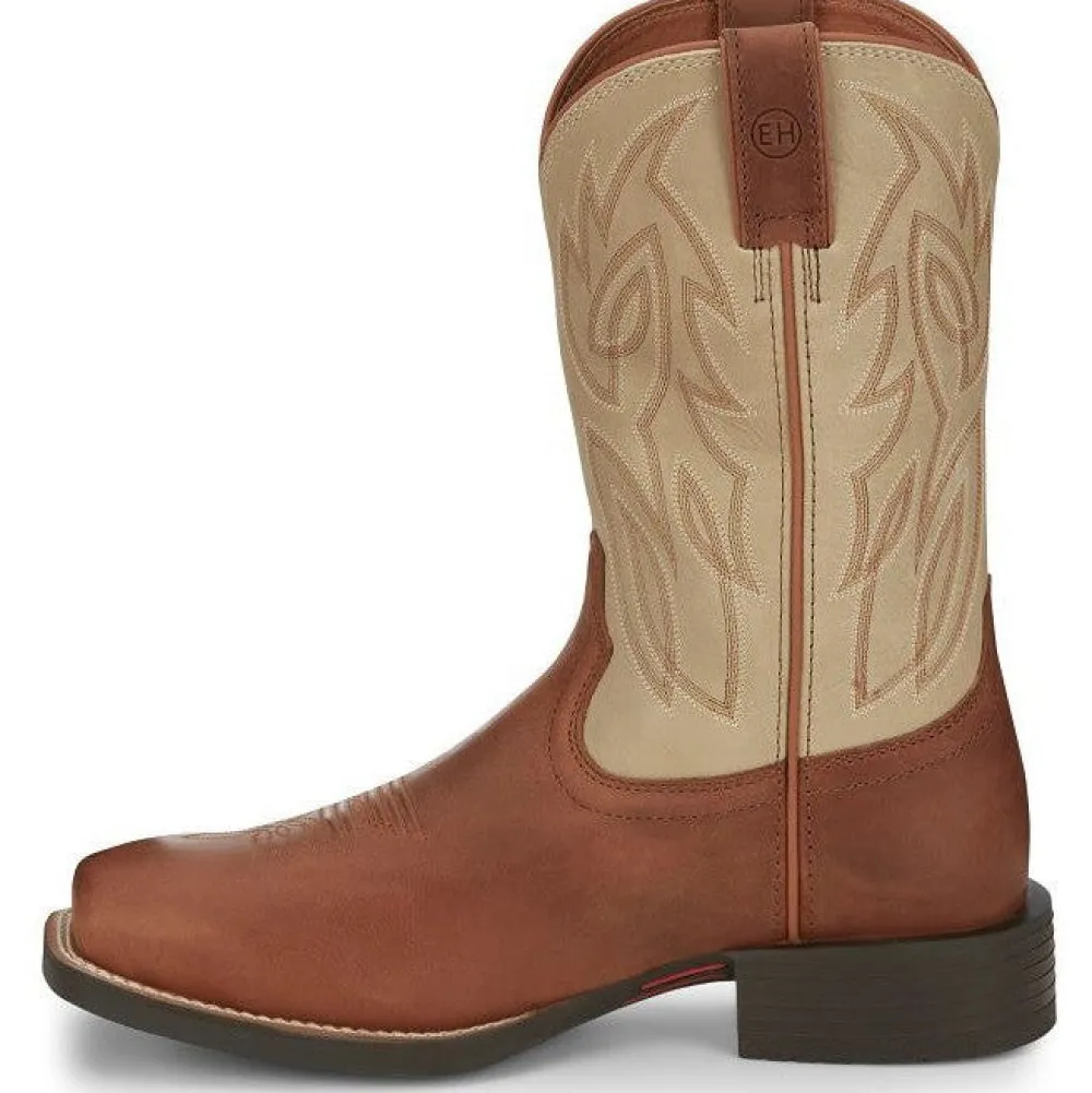 Justin Men's Canter 11" Steel Toe Slip Resist Western Work Boot -- SE4511