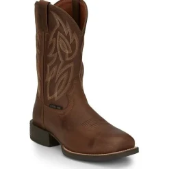 Justin Men's Canter Steel Toe Slip Resist Western Work Boot -- SE4510