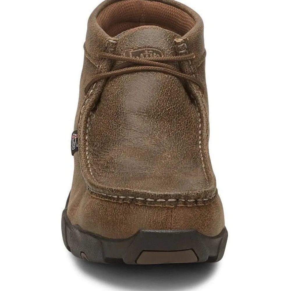 Justin Men's Cappie Steel Toe Work Boot - Bomber- 237