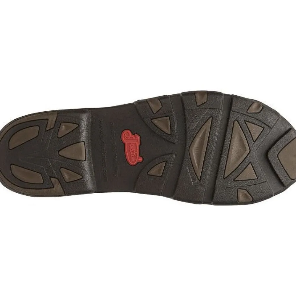 Justin Men's Cappie Steel Toe Work Boot - Bomber- 237