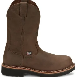 Women Justin Men's Carbide 11" Steel Toe Western Work Boot -- OW4441
