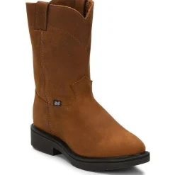 Justin Men's Conductor 10" USA Western Work Boot -- 4760