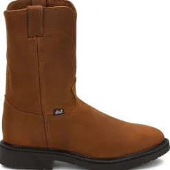 Justin Men's Conductor 10" USA Western Work Boot -- 4760
