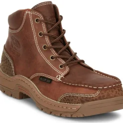 Justin Men's Corbett 5" Alloy Toe WP Western Work Boot -- SE253