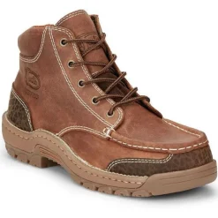 Justin Men's Corbett 5" Moc Toe WP Work Boot -- SE252