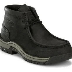 Justin Men's Crafton 4" Alloy Moc Toe Western Work Boot -- SE250