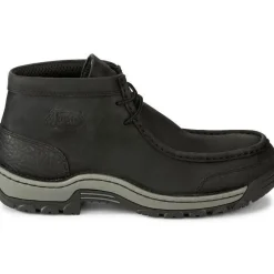 Justin Men's Crafton 4" Alloy Moc Toe Western Work Boot -- SE250