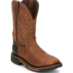 Justin Men's Dallen 11" Nano Comp Toe Western Work Boot -- SE4215